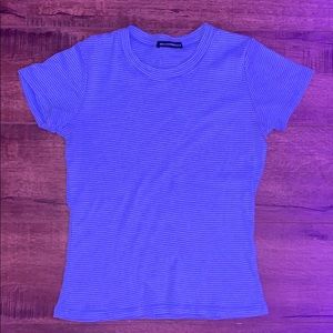 blue brandy melville top